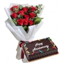 Send Anniversary Flower and Cake To Philippines