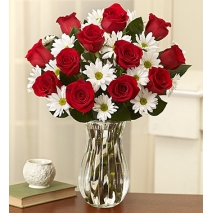 Red Roses & Daisies Delivery To Philippines