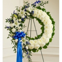 Artistically Designed Wreath Send To Philippines