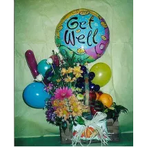 Getwell balloons & Flowers Send To Manila