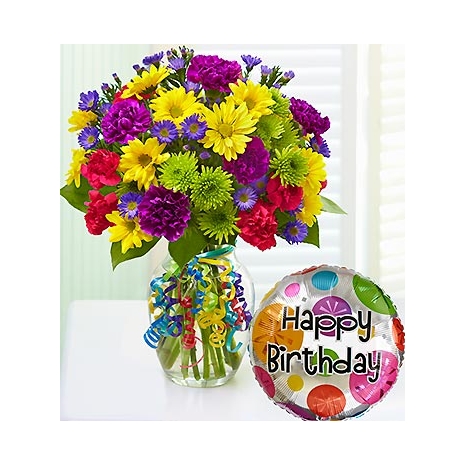 Happy Birthday Bouquet Send To Philippines