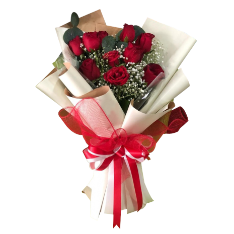buy 12 red roses bouquet philippines