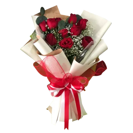 buy 12 red roses bouquet philippines