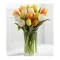 12 Harmony Mix Tulip with Free Vase