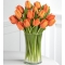 15 Orange Tulips Send To Philippines